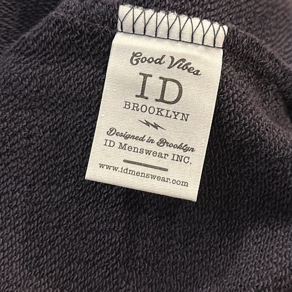 ID Menswear Japanese Kiri Pattern Print Sweatshirt XL NWT - Picture 9 of 11